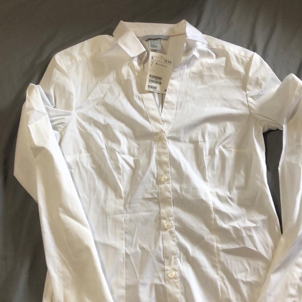 H &M fitted blouse